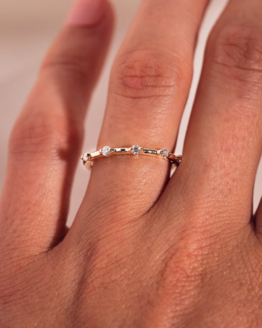Ready to Ship - Daphne Band - Zen Moissanite