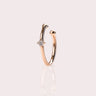 Ready to Ship - Faux Huggie - Zen Moissanite
