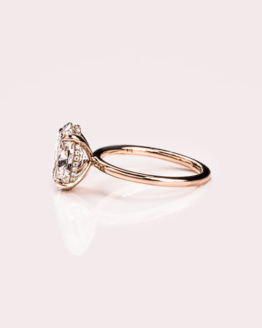 Ready to Ship - Harley - 3.03ct Oval Brilliant Lab - Diamond - Zen Moissanite