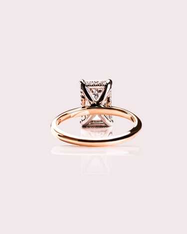 Ready to Ship - Harley - 3cte Emerald Lab - Diamond - Zen Moissanite