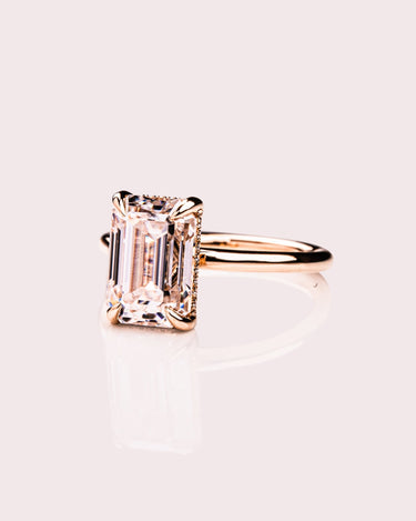 Ready to Ship - Harley - Emerald - Zen Moissanite