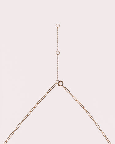 Ready to Ship - Link Chain Necklace - Zen Moissanite