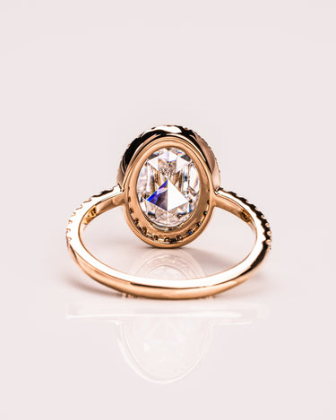 Ready to Ship - Rosalie - Rose Oval - Zen Moissanite