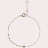 Ready to Ship - Round Bezel Bracelet - Zen Moissanite