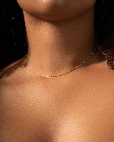 Ready to Ship - Twist Chain - Zen Moissanite