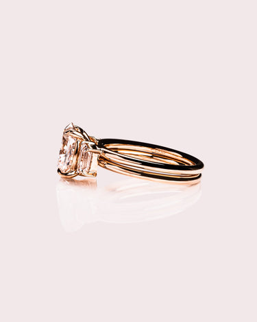 Rhonda Band - Zen Moissanite