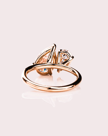 Sienna - Pear - Zen Moissanite