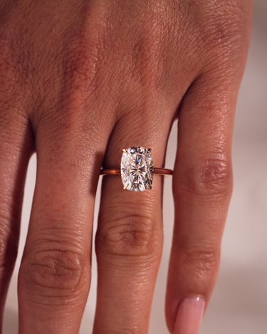 Veronica - Elongated Cushion - Zen Moissanite