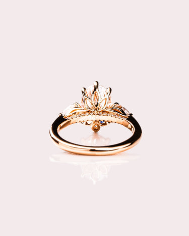 Vicky - Oval & Pear - Zen Moissanite