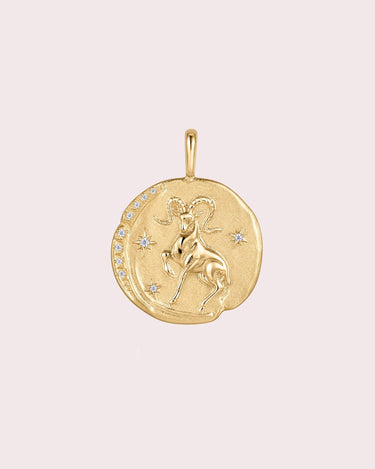 Zodiac Medallion Pendant - ZM Fine Jewelry