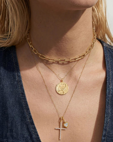 Zodiac Medallion Pendant - ZM Fine Jewelry