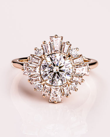 Poppy - Round - Zen Moissanite