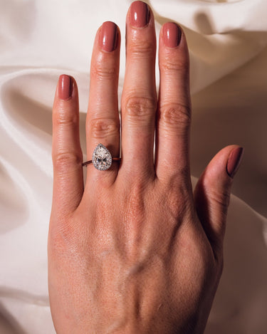 Ready to Ship - Cambri - Pear Brilliant - Zen Moissanite