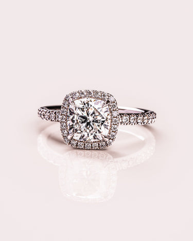 Ready to Ship - Emily - Cushion - Zen Moissanite