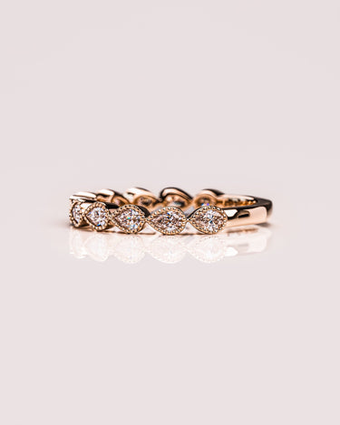 Ready to Ship - Iris - Pear - Zen Moissanite