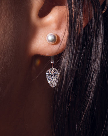 Serena - Pear - Zen Moissanite