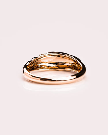 Twist Dome Ring - Zen Moissanite